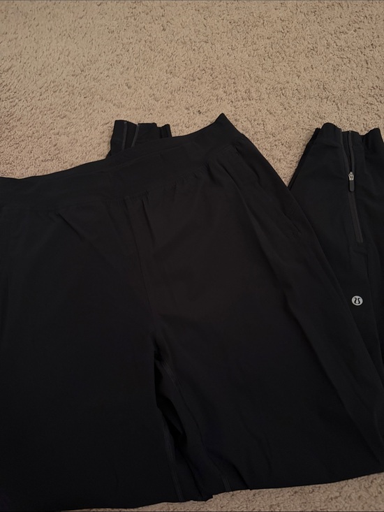 lululemon athletica Pants - lululemon athletica Black Track Pants Joggers